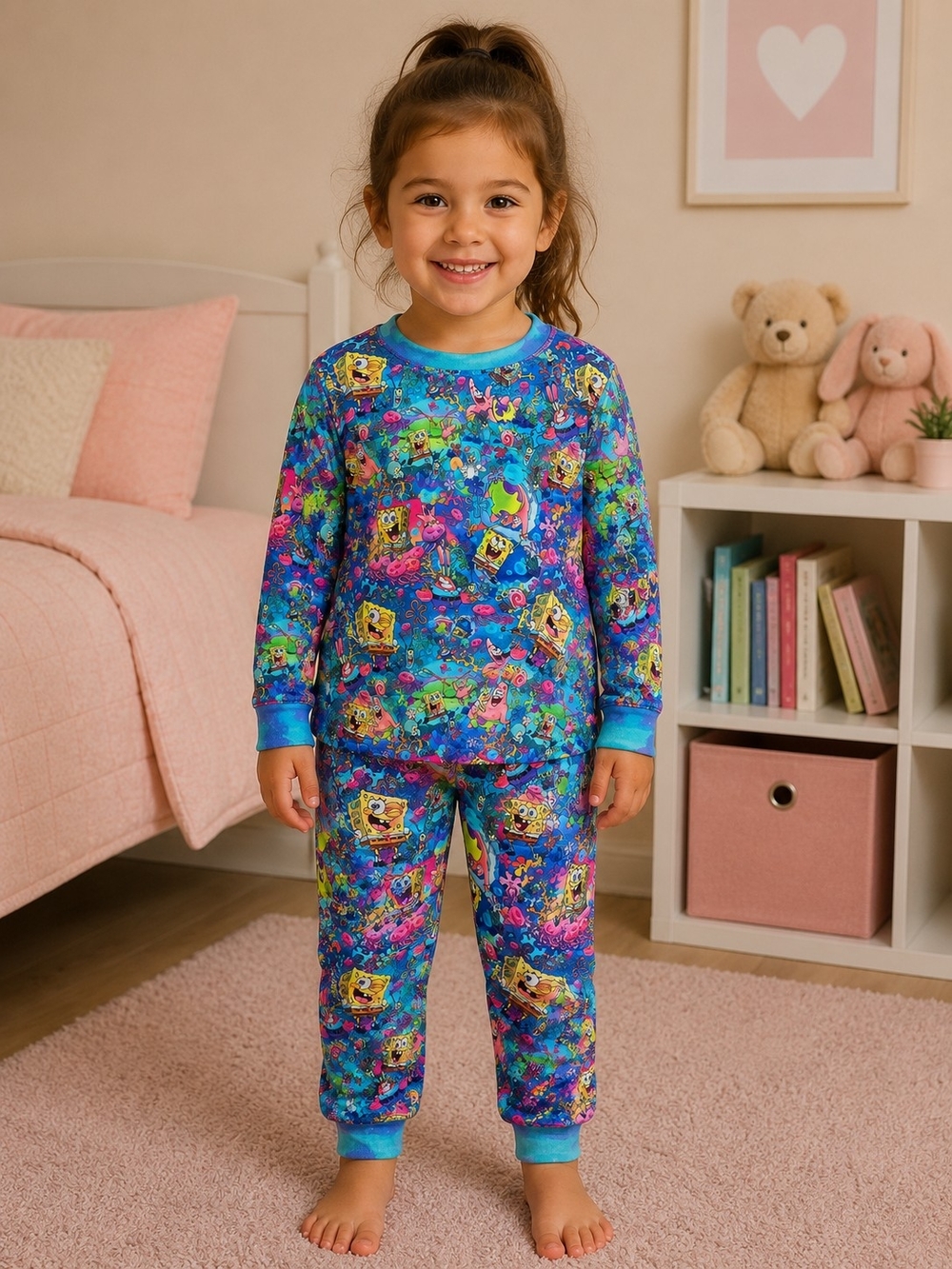 SpongeBob Bamboo Pajama Set NWOT